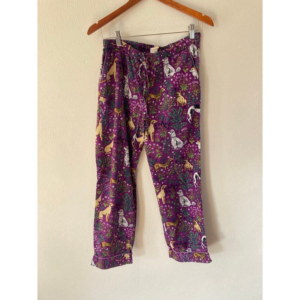 Printfresh Amethyst Purple Must Love Dogs Long Sleeved Cotton Pajama Set S - Picture 16 of 16